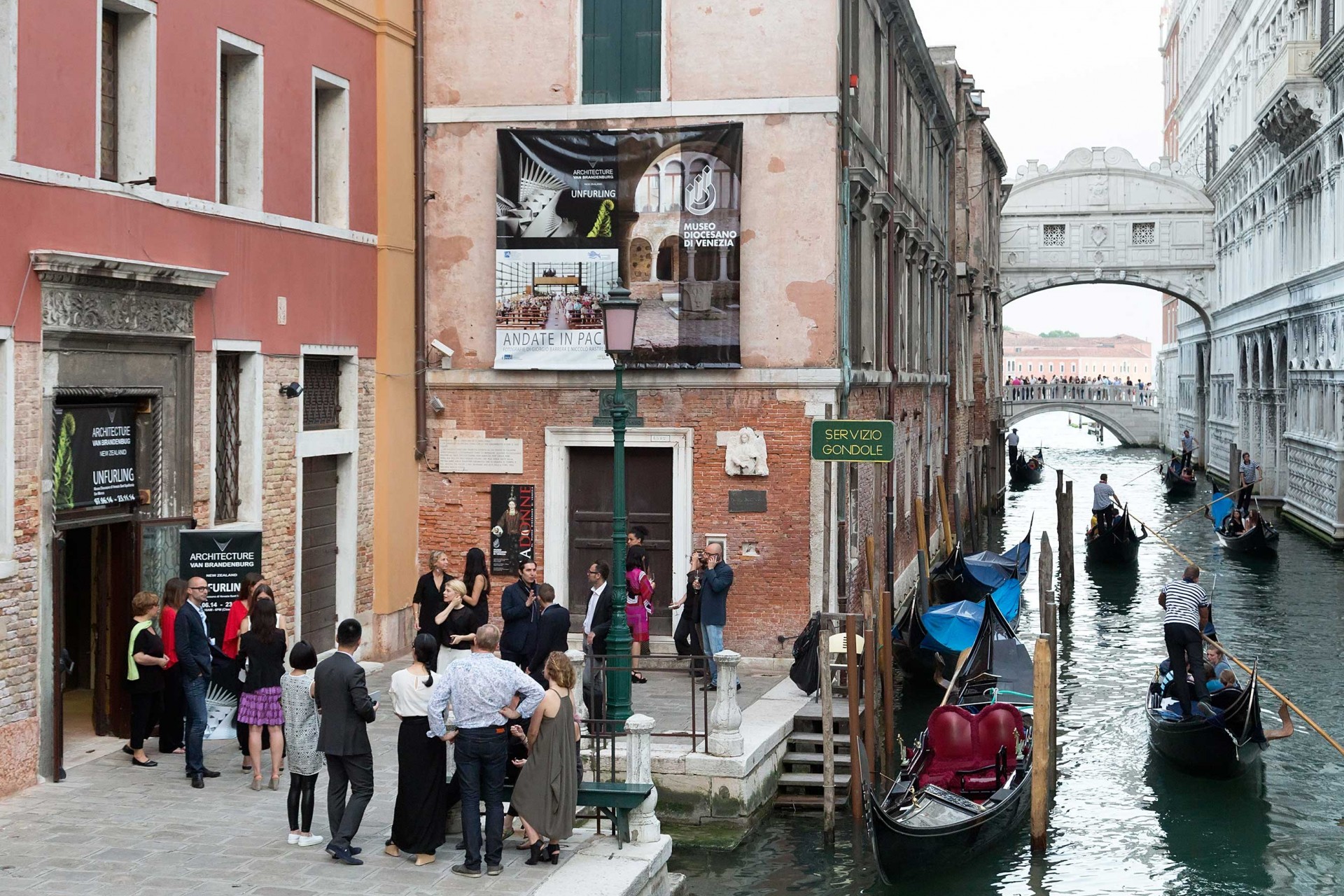 AVB Unfurling Venice - Entry to AVB Exhibition