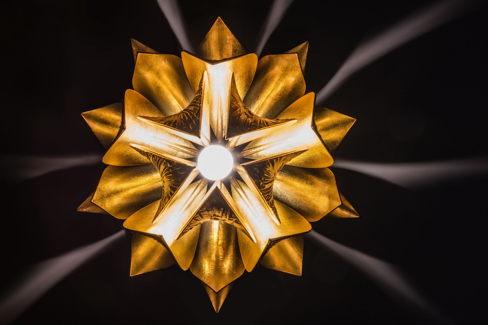 Lotus Pendant Underneath
