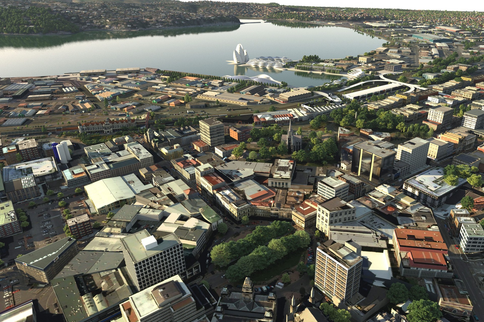 AVB Dunedin Waterfront - Proposed waterfront structure